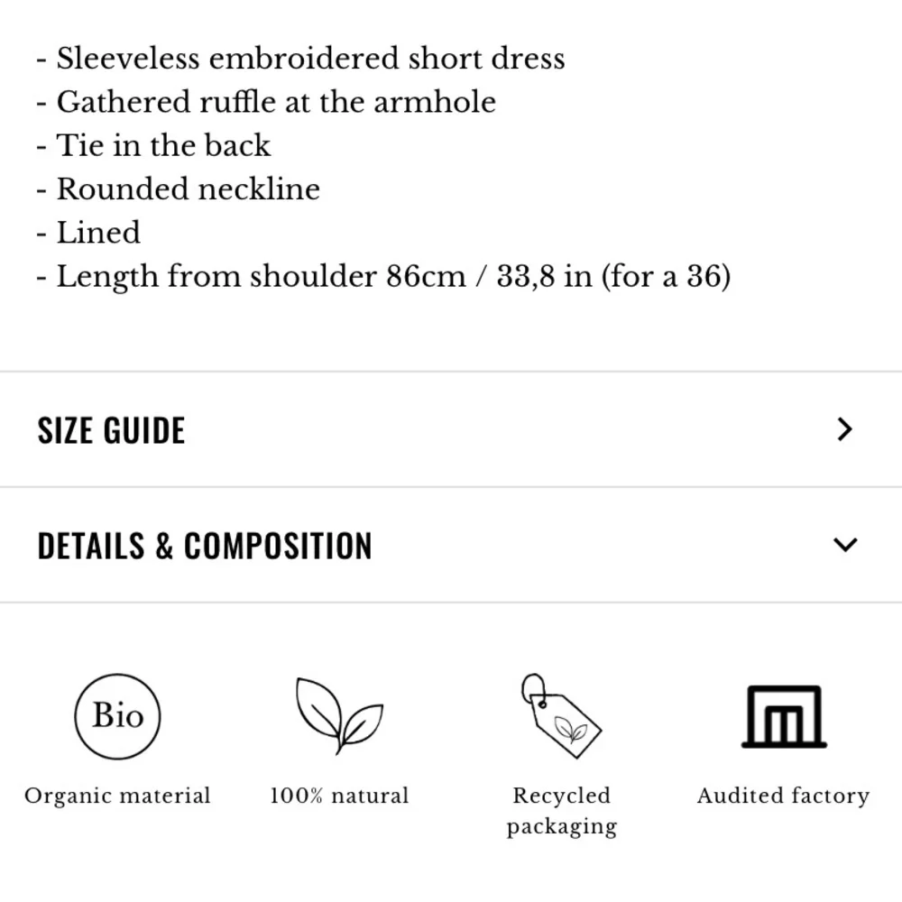 🌿|NWT| Sézane Chacha Dress - Picture 14 of 15
